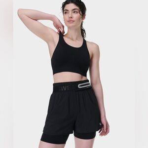 Sweaty Betty | Stamina Seamless Sports Bra in Black NWOT